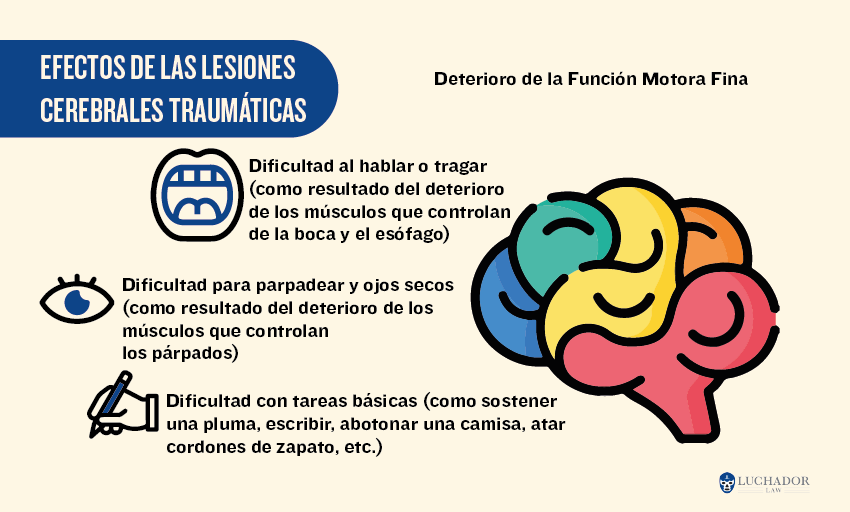 EFECTOS DE LAS LESIONES CEREBRALES TRAUMÁTICAS